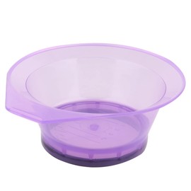 IWOWHERO 6pcs Hair Dye Mixing Bowl Plastic DIY Hair Bowl for Tool No Mess Accessories Random Color