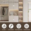 Cabinet Lock, Hasp with Numeric Password 3.5 Inches, Lock for