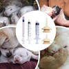 Kitten Syringe for Feeding - Pet Feeder Syringe With Pacifier,Cat