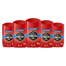 Old Spice Desodorante en barra para hombre Fresh 50 g x 5 Unidades
