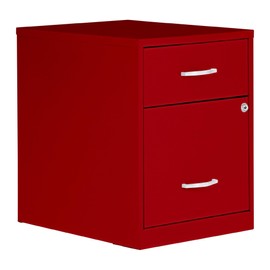 NuSparc 2 Drawer Locking Filing Cabinet | Pre-Assembled Steel Construction | Low-Profile Design is Perfect for Home and Small Office | Letter-Size | Assembled in USA