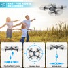 Drone with 1080P Camera for Beginners and Adults, Foldable Remote