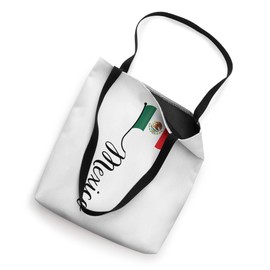 Mexico Flag Signature Mexican Flag Pole for Mexicans Tote Bag