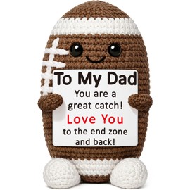 WELLBANEE Football Dad Gifts for New Dady Papa Bonusdad Stepdad Birthday