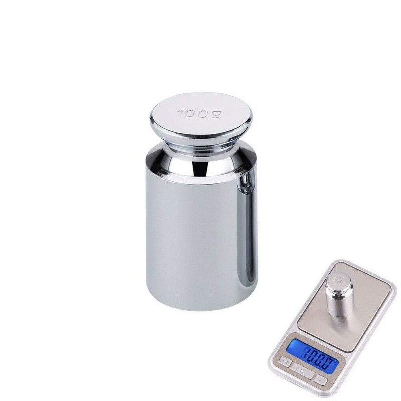 BE-TOOL Calibration Weight, Precision Scale, Calibration Weight 100g, for Digital