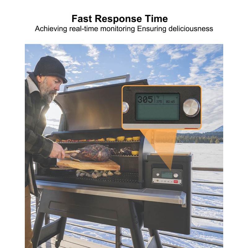 Thermocouple Probe Kit Fit for Traeger Timberline 850 & 1300