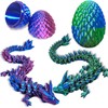 BAOXUE 2PCS 3D Dragon Eggs With Dragon Inside, 9Inch 3D
