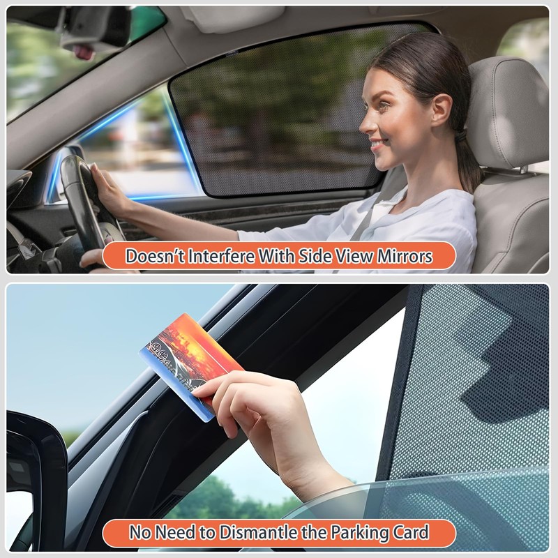 XCBYT Car Window Shades for 2011-2023 4Runner Sun Shade for