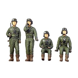 fainmo-rudo 1/35 Land Military Tank Crew Set 1965 – 1990 's Model fm47 