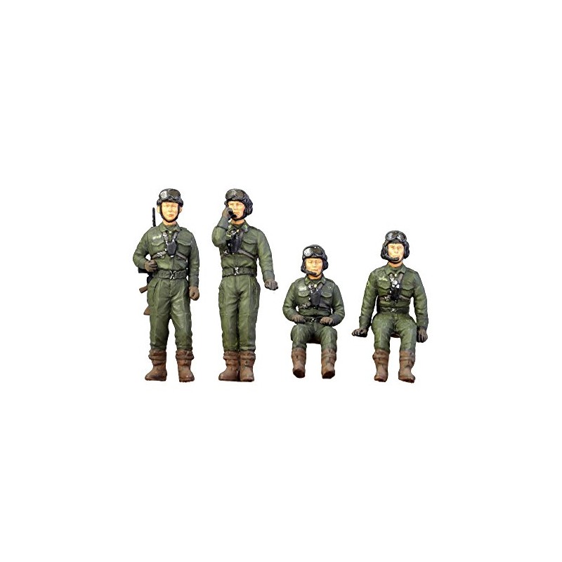 fainmo-rudo 1/35 Land Military Tank Crew Set 1965 – 1990 's Model fm47 