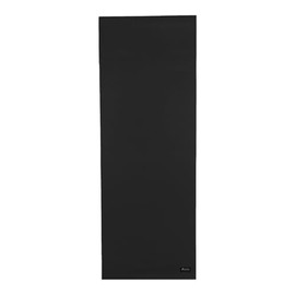 Power Systems Premium Yoga Sticky Mat - Secure, Adhesive, Textured Surface - Lightweight & Durable (Black, 1/4")