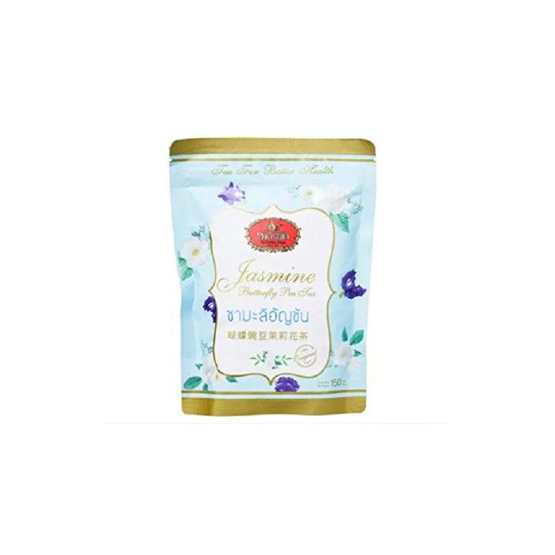 Cha Tra Mue Jasmine Butterfly Blue Pea Tea 150g -