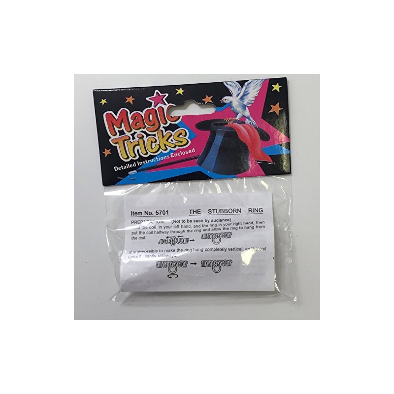 The Stubborn Ring-Magic Trick by D. Robbins & Co.