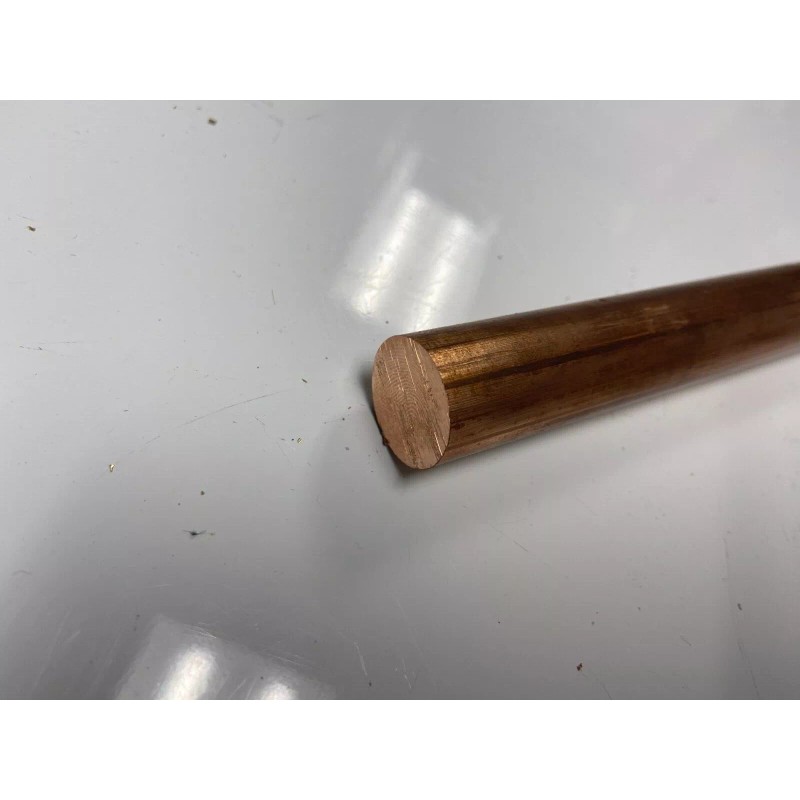 USA 1 Piece 3/4" C110 COPPER ROUND ROD 6" long