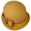LIERYS Vivien Wool Bell Hat - Plain Hat Made of