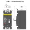 DIHOOL 125 Amp DC Circuit Breaker 125A Disconnect Switch Dual