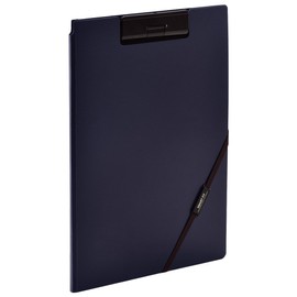 Lihit Lab F7560-11 Binder Clip File, Multi-Function, A4, Navy