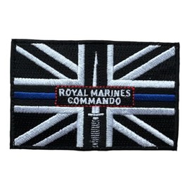 Thin Blue Line Royal Marines Commando Tactical Patch Hook and Loop