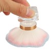 2pcs Makeup Powder Brush Multipurpose Portable Soft Bristles Base Ail
