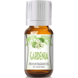 Good Essential – Professional Gardenia Fragrance Oil 10ml for Diffuser, Candles, Soaps, Lotions, Perfume 0.33 fl oz