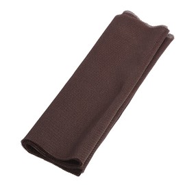 Tihebeyan 140 cm x 50 cm Fabric Dustproof Protective Cloth Cover Stereo Audio Speaker Mesh Grill Cloth (Brown)