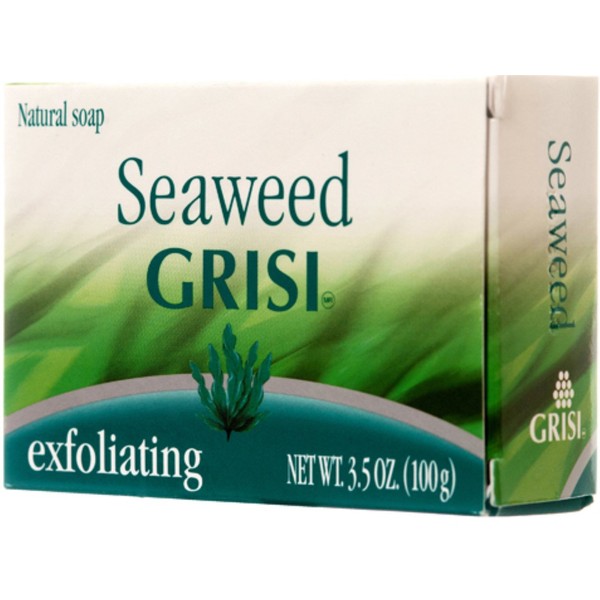 Grisi Natural Seaweed Soap, 3.5 oz (Pack of 3)