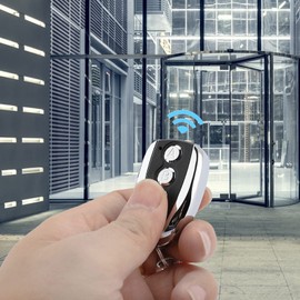 Pilipane Universal Garage Door Remote Control,Cloning Wireless Remote Control Key Fob,Garage Door Remote for PHOENIX,PHOX, TXC, TRC, TSC4, HANDY 433mhz Garage Door Remote Control,Cloning Key Remote