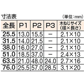 TRUSCO(トラスコ) スチール製薄口普通蝶番 三価クロムメッキ仕上げ 全長63.5mm 550-64UNCR