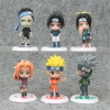 6 Pcs Naruto Shippuden Kakashi Uzumaki Naruto Action Figure Collectible