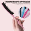 Professional Teasing Brush for Voluminous Hair - Hair Styling Brush