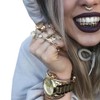 fantastic me 24K Gold Plated Hip Hop Punk Custom Fit