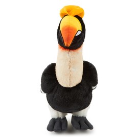 Zappi Co Hornbill Plush Toy (37cm) - Majestic, Cuddly Stuffed Bird, Eco-Friendly, Ideal for Kids' Educational Play, 100% Recycled