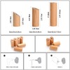 HomeDo Wood Wall Hooks, Hat Hook, Wooden Coat Hooks Wall