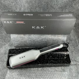 K&K QY-1085 Professional Hair Straightener 2.16 Extra Wide Flat Iron New 804