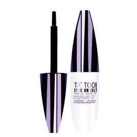 Waterproof Peel-Off Eyebrow Tint Gel, Long-Lasting Smudge-Proof Brow Dye, Semi-Permanent Tattoo Brow for Natural, Defined Look(Gentle Brown)