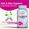N/A- “Suplemento de biotina Pastillas para la caída del Cabello