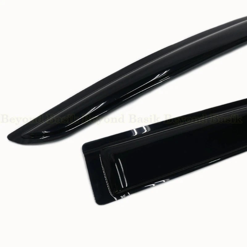 Torox For 2020-25 Toyota Highlander 4PC SMOKE Door Vent Visors