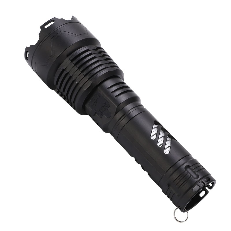 Telescopic LED Flashlight High Bright USB Rechargeable Zoomable Flashlights IPX4