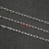 UMAOKANG 32.8 Feet Stainless Steel Jewelry Making Chains Embossed Cable