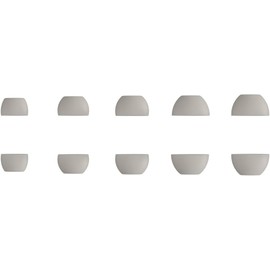 ALXCD Ear Tips Compatible with Powerbeats Pro 2 Headphone, XS/S/M/L/XL 5 Sizes 10 Pairs Soft Silicone Earbuds Tips, Fit for Powerbeats Pro2 PB Pro 2 10 Pairs Quick Sand