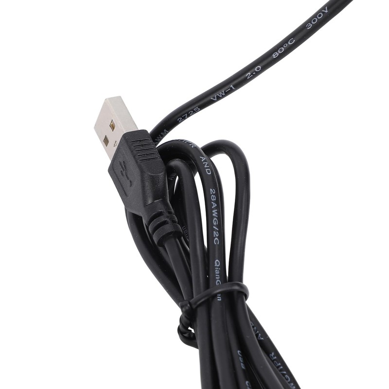 USB Webcam, 1280x720P USB Streaming Webcam with Microphone, Plug and