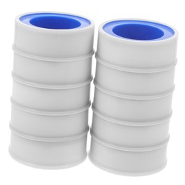 LALAFINA 10 Rolls PTFE Tape Extra Strong Leakproof Sealing Tape for Plumbing Industrial Use and Home Repairs High Temperature Resistant Flexible Easy to Use for Pipes and Threads