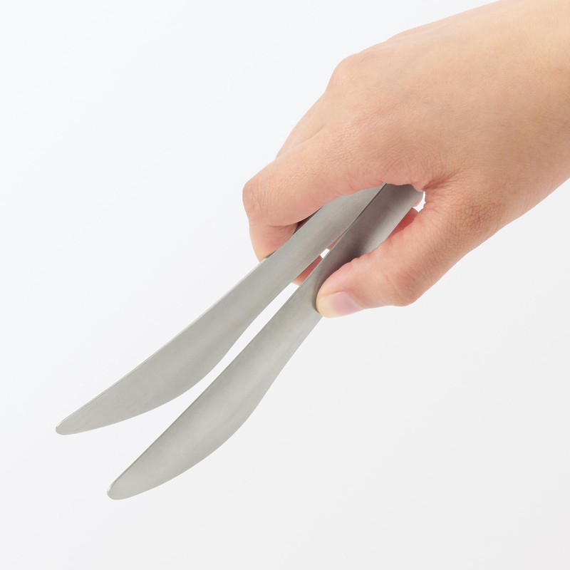 MUJI MC10RA4S Stainless Steel Pinch Mini Tongs