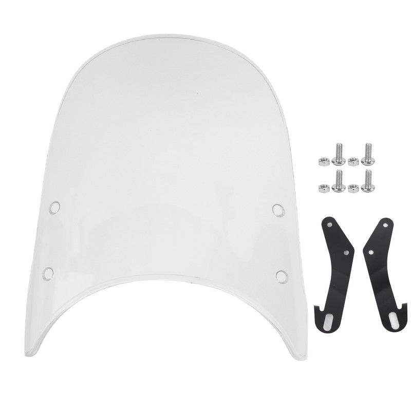 Motorcycle Wind Deflector Universal AntiCrack Scratch Resistant Fit for Triumph