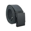 UPGRADE 3STYLE Military Type Sliding Belt Black Grey 2-4cm 148cm,