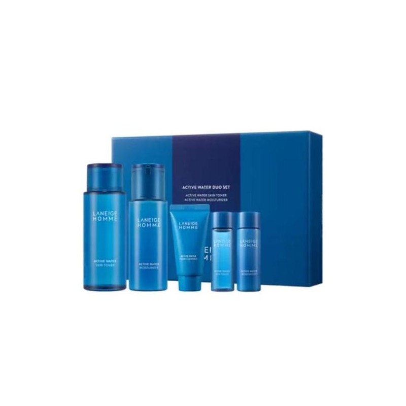 Gel Type Lotion Laneige Homme Active Water Men's Skin Lotion