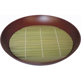 Yamazaki Mataichi Shoten Buckwheat Plate, Light Brown 8.0