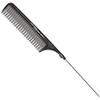 Hercules Saw Needle with C21 Anthracite Toupier Stielkamm 8.75 Carbon Comb, Pack