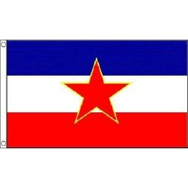 Trade Winds 3x5 Yugoslavia Star Flag 3'x5' Banner Brass Grommets Super Polyester Premium Fade Resistant