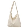 Covelin Women's Large Canvas Shoulder Bag Hobo Tote Handbag Casual